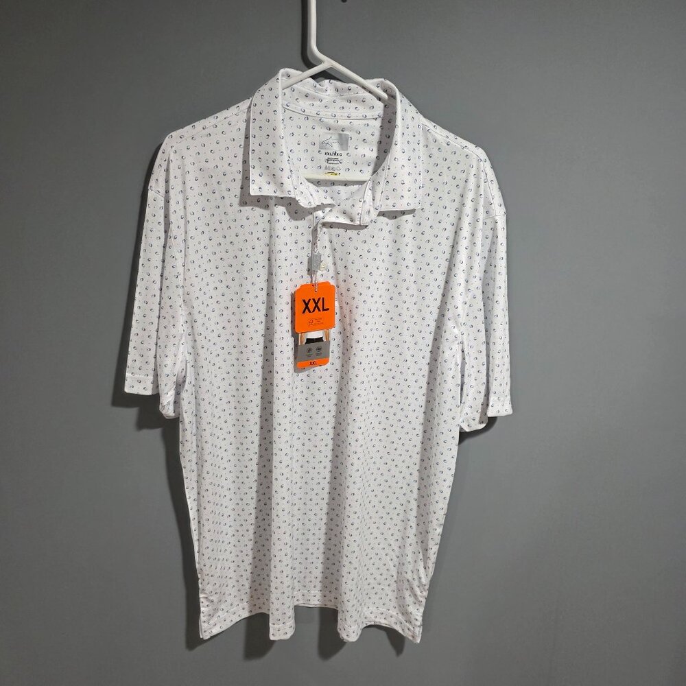 Greg Norman Play Dry Golf Shirt Size XXL Performance Fabric